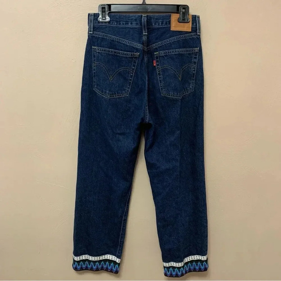 Levi’s x Anna Sui Trimmed Jeans Size 29 - Picture 7 of 11